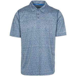 Trespass Heren Monocle Quick Dry Polo Top (Marine)