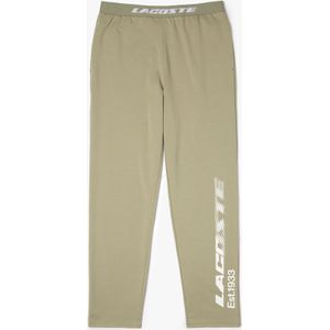 Heren Lacoste Loungewear Pyjamabroek in Beige
