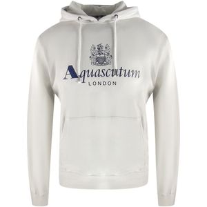 Aquascutum - Active Bold Logo - Hoodie - Wit