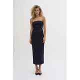 My Essential Wardrobe - Lara MW Dress 115 - Jurk - Blauw - Katoen