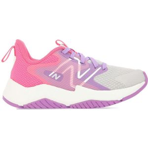 Girl's New Balance Childrens Rave Run v2 Running Shoes in Purple grey