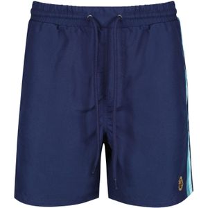Luke 1977 Heren Cabo San Contrast Paneel Zwemshort (Marine)