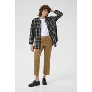 Shirt met lange mouwen SameaPW Relaxed fit black