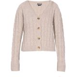 DreiMaster - Vintage - Gebreid Vest - Lichtbruin