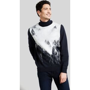 Bugatti Herren Coltrui met winters bergmotief