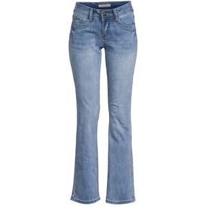 Il Dolce high waist bootcut jeans Roxy light blue denim