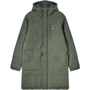 Lambretta Heren AW25 Gewatteerde Parka (Khaki Groen)
