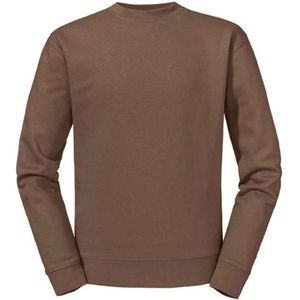 Russell Heren Authentiek Sweatshirt (Mokka Bruin) - Maat S