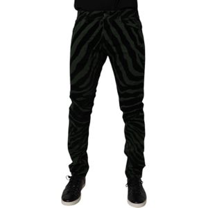 Zebra Print Casual Broek