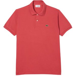 Lacoste Heren Klassiek Piqué Poloshirt (Rood)