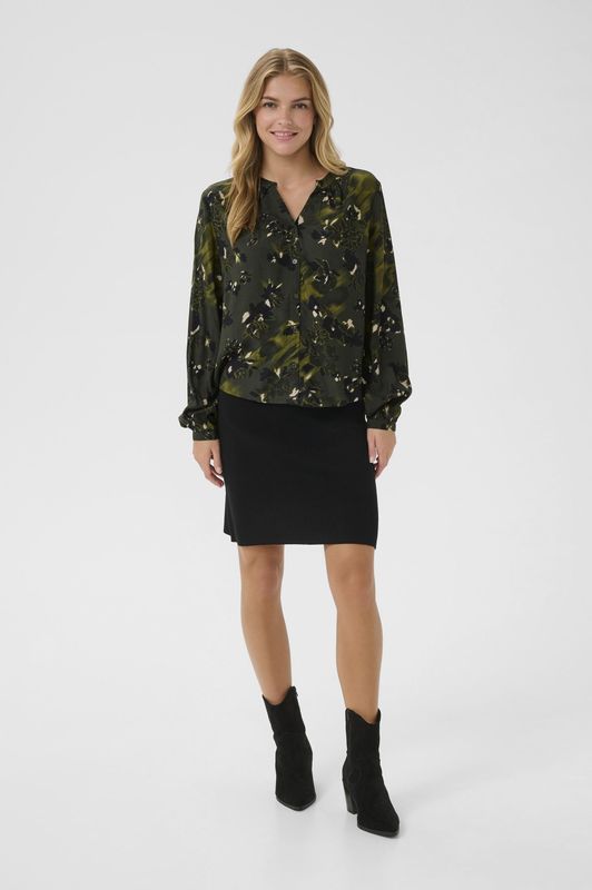 Cream, Dames, Blouses & Shirts, Groen, Maat: M