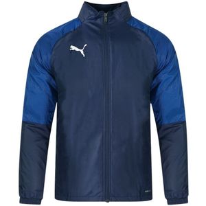 Puma Windcell Gevoerd Blauw Trainingsjack - Maat S