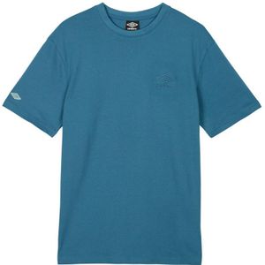Umbro Heren oversized sport T-shirt (Lyons Blauw)