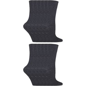 Sock Snob - 12 paar kindersokken van effen bamboe - Grijs