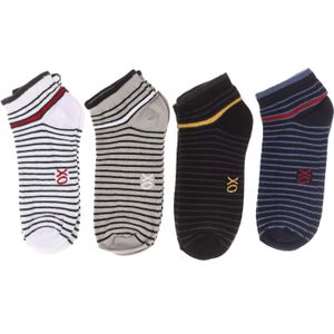 4er-Pack Herren-Söckchen, Herren-Kurzsocken