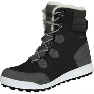 GUGGEN - Bergwinterschoenen HPC57 - Dames Bontlaarzen - Zwart