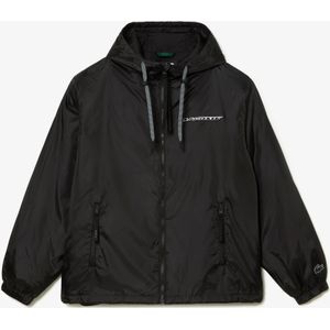 Lacoste - Cropped Quilted Hooded Jacket - Zwart - Heren