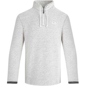 Weird Fish Heren Cruiser Macaroni Quarter Zip Pullover (Ecru)