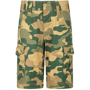 Mountain Warehouse Childrens/Kids Camo Cargo Shorts (Licht Beige/groen) - Maat 7-8J / 122-128cm