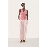 Part Two - Veelkleurig - Top - Rode en Wit Gestreepte - Dames