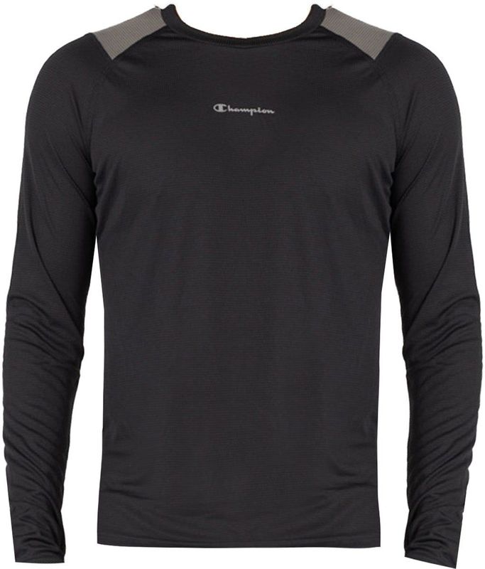 Champion - Longsleeve - Zwart - Mannen
