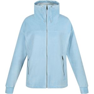 Regatta Dames/Dames Velours Full Zip Fleecejack (Poederblauw)