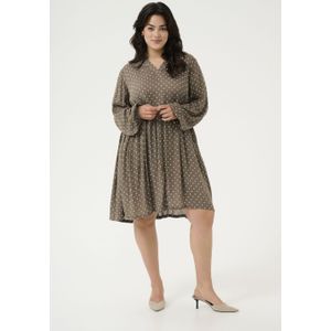 Jurk Regular fit brown