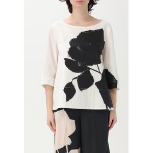 Rozenprint Blouse met 3/4 Mouwen