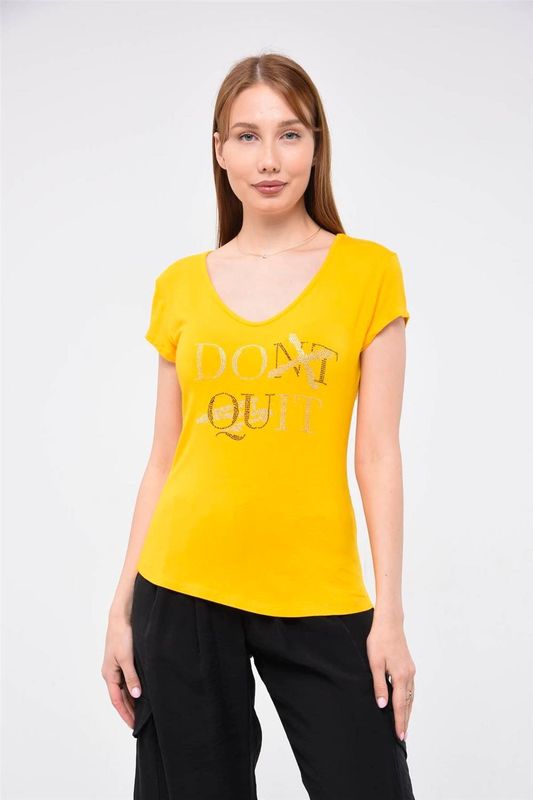 Doe Het Bedrukte T-Shirt