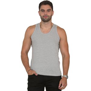 Enzo - Heren Vesten - Grijs - 3 Pack