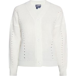 DreiMaster - Vest - Wolwit - Dames