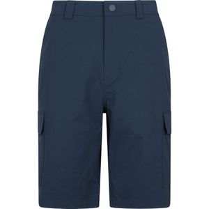 Mountain Warehouse Heren Delta Stretch Cargo Shorts (Marineblauw)