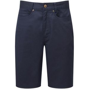 Premier Heren Performance Chino Shorts (Marine)