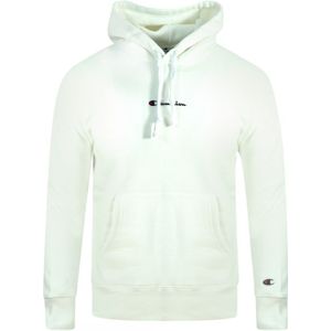 Champion digitale print logo witte hoodie