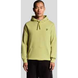 Lyle & Scott Loopback katoenen hoodie - geel