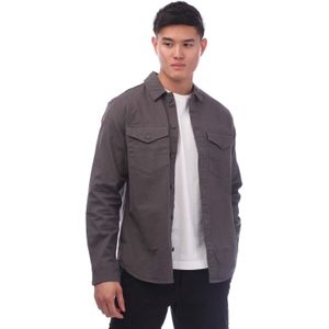 Jack And Jones Heren Stretch Overhemd (Grijs)