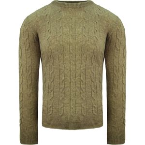 Hackett London - Burlington Kabel - Heren Trui - Bruin