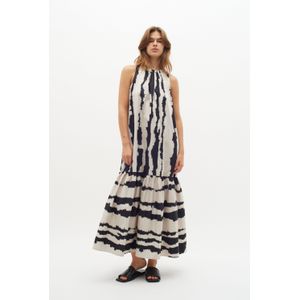 Jurk Loose fit Non Color Scartch Stripes multicolour