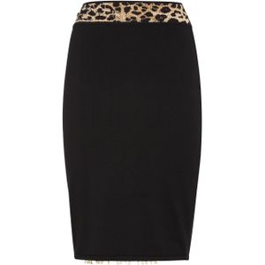 Gebreide Korte Rok Leopard