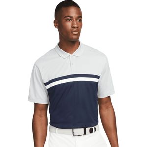 Nike Heren Victory Dri-FIT Golf Poloshirt (Licht rookgrijs/bsidiaanblauw)