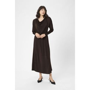 Jersey jurk KAgina Jersey jurk Regular fit dark brown