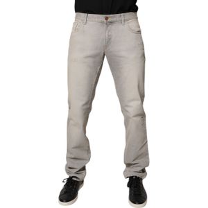 Versleten Denim Jeans