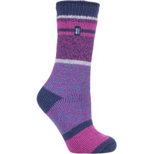 Heat Holders - Dames 2.3 Tog - Thermosokken - Paars/Roze - 91% Acryl