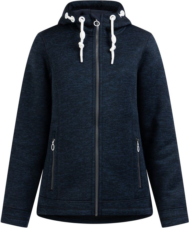 DreiMaster Gebreide fleece jas