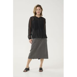 Overhemd met lang mouwen Regular fit Black