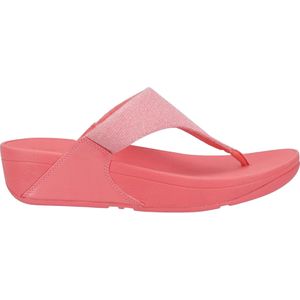 FitFlop Dames/Dames Lulu Shimmerlux Teenslippers (Rosé Koraal)