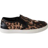 Dolce & Gabbana - Loafers - Bruin - Luipaardprint - Instappers