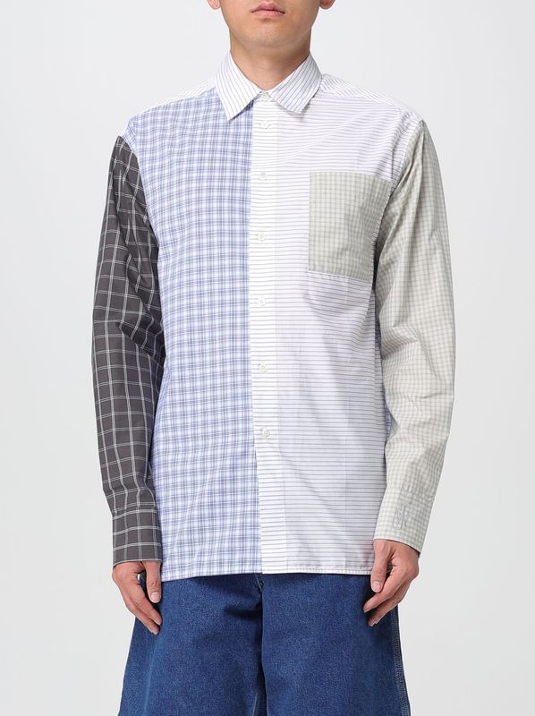 Geruit Panel Shirt