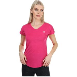 Dare 2b Vigilant Lichtgewicht Sport-T-shirt Voor Dames, Roze - Maat 36