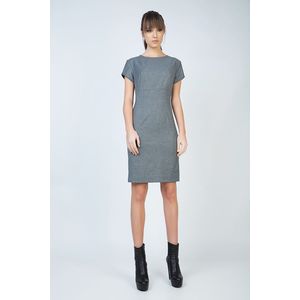 Conquista Fashion - Rechte Jurk - Korte Mouw - Jersey